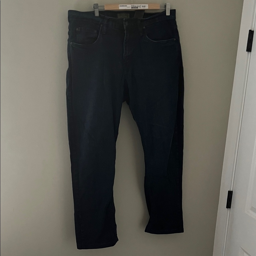 Urban Star Men’s Dark Wash Stretch Jeans Size 36x31 Straight Fit